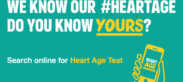Yorkshire Smokefree Are Proud To Support PHE’s Heart Age Campaign