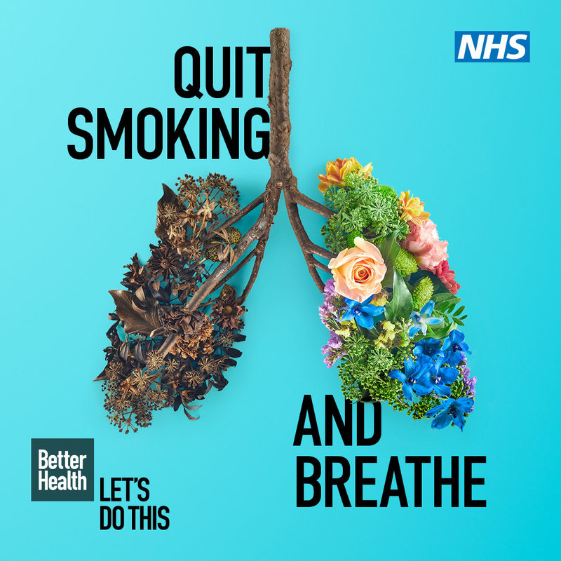 Quit smoking and breathe Stoptober 2020